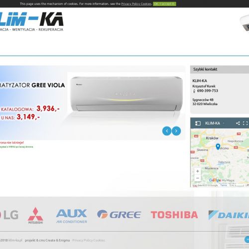 Klimatyzacja serwis Kraków