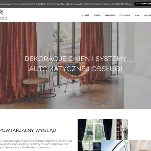 Automatyczna obsługa zasłon w salach konferencyjnych - Poznań