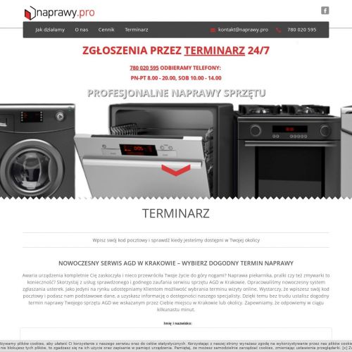 Serwis zmywarek Kraków