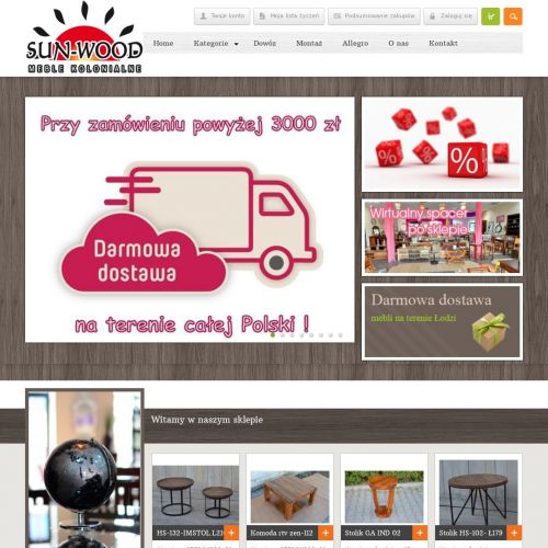 Kraków - meble kolonialne sklep