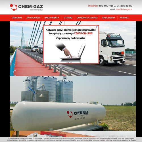 Warszawa - gaz do ogrzewania