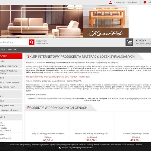 Kanapa finka pokrowiec