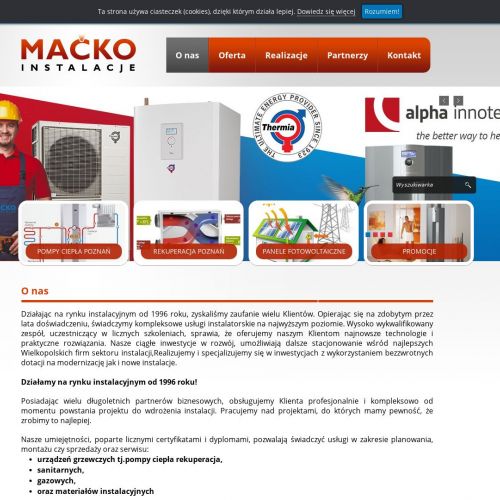 Pompy ciepła suchy las