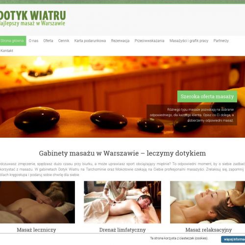 Masaż gorącymi kamieniami Warszawa