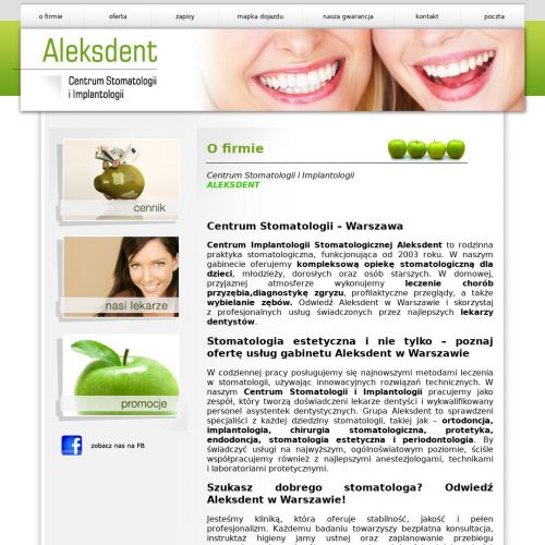 Pedodoncja w Warszawie