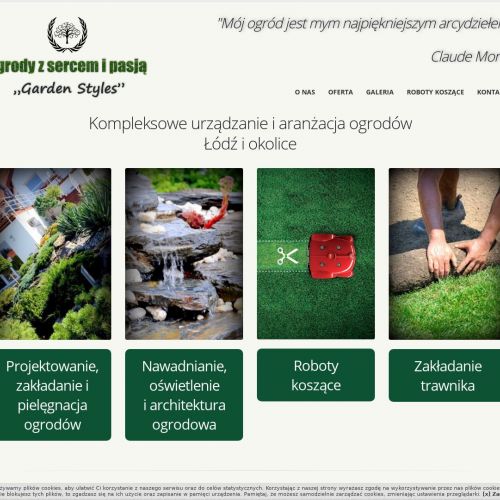 Projektowanie ogrodów łodź