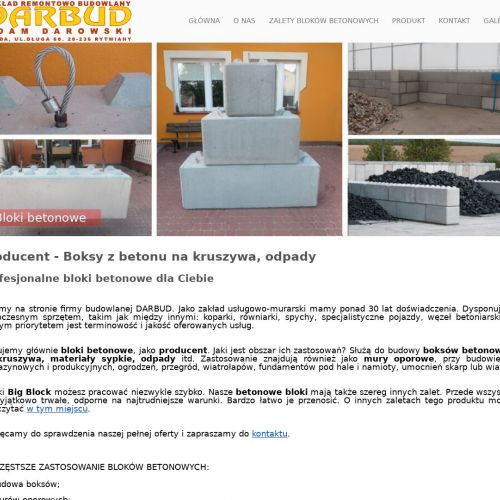 Warszawa - blok betonowy