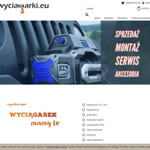 Wciągarki samochodowe elektryczne