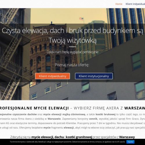 Mycie kostki brukowej betonowej Warszawa