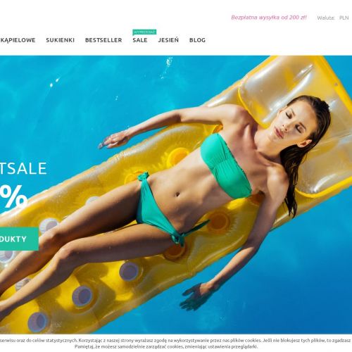 Poznań - kostium kąpielowy dwuczęściowy