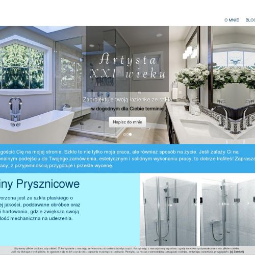 Szklane drzwi przesuwne Warszawa