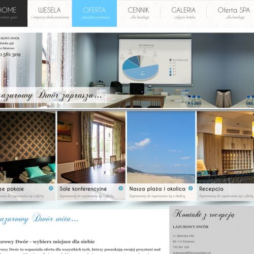 Apartament z aneksem kuchennym nad morzem