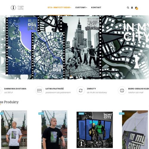 Biżuteria srebrna custom streetwear - Warszawa