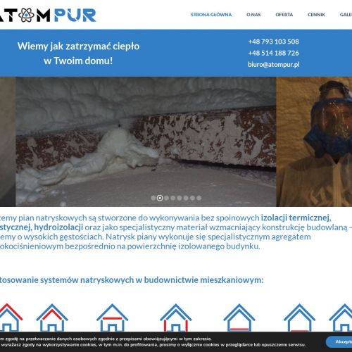 Izolacje pianą Toruń