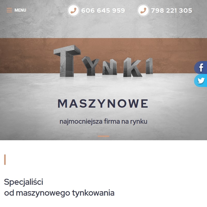 Tynki gipsowe łódź - Kutno