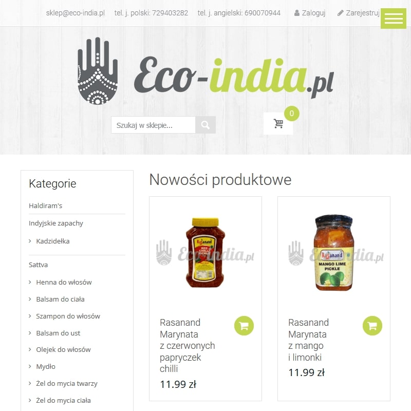 Naturalne kadzidła z indii
