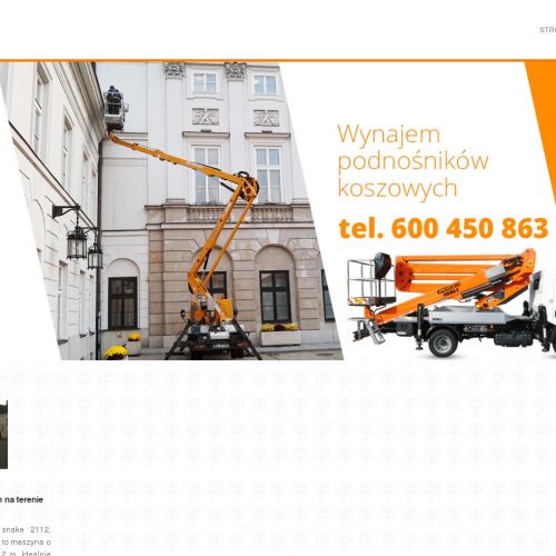 Podnośniki koszowe żyrardów - Grodzisk Mazowiecki