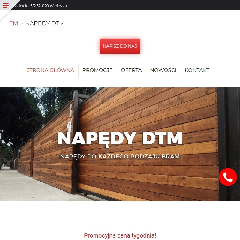 Siłownik do bramy garażowej