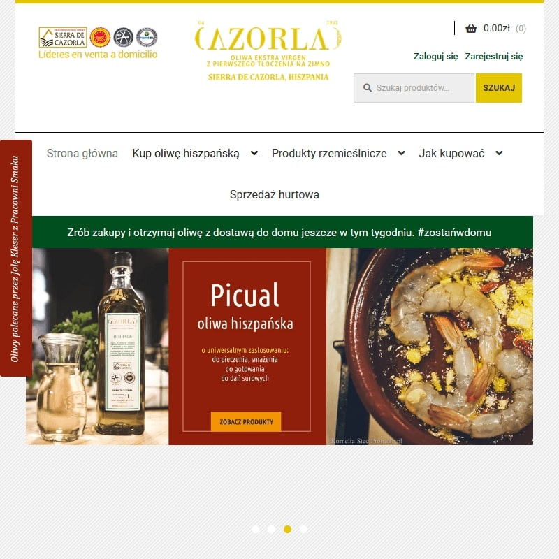 Oliwa z oliwek extra virgin sklep