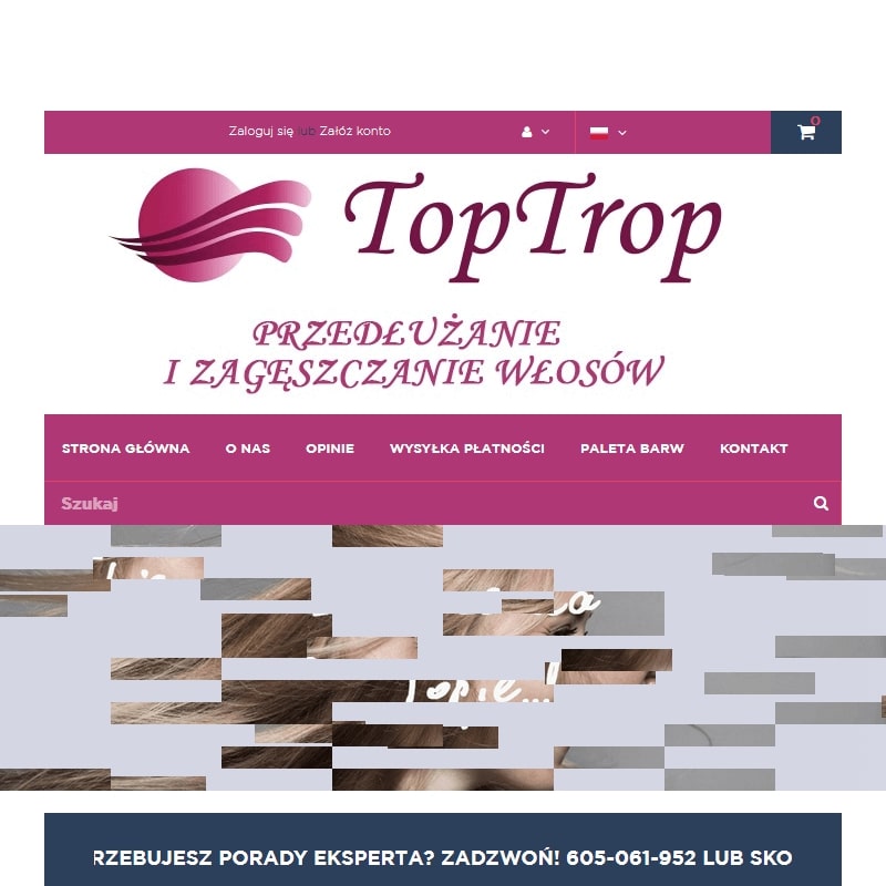 Naturalne zagęszczanie włosów