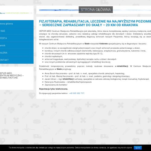 Kraków - rehabilitacja skała