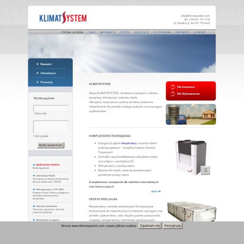 Rekuperacja - Poznań