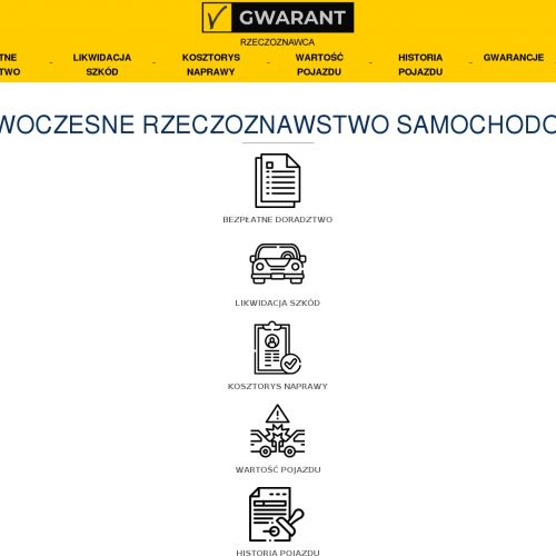 Rzeczoznawca motoryzacyjny - Warta