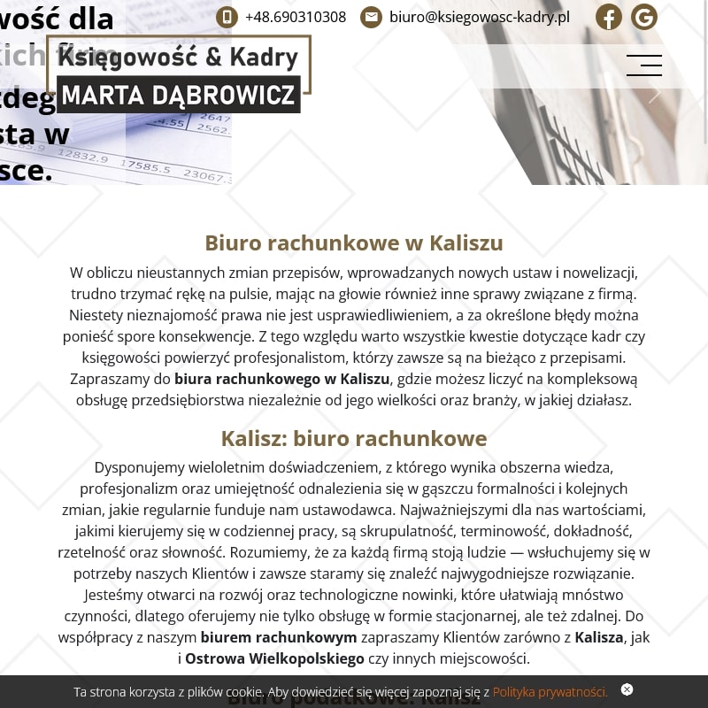 Doradztwo podatkowe w Kaliszu