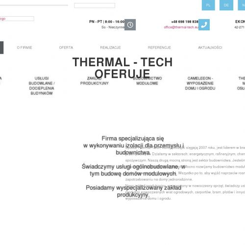 Izolacja rurociągów parowych