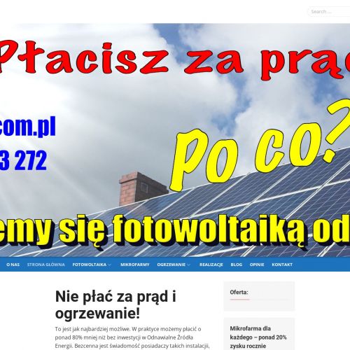 Wejherowo - instalacje fotowoltaiczne śląsk