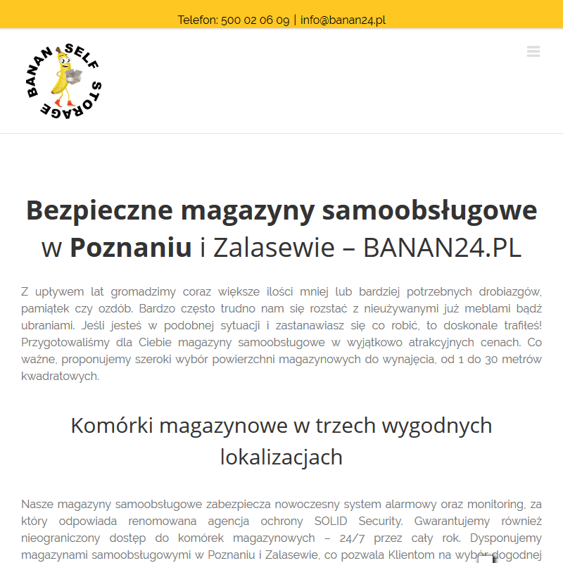 Poznań - magazyn poznań wynajem