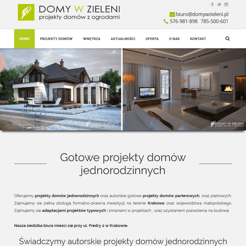 Szczecin - gotowe projekty domów jednorodzinnych