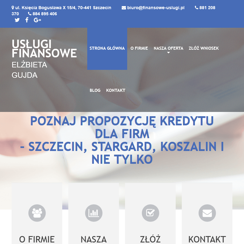 Koszalin - kredyt gotówkowy