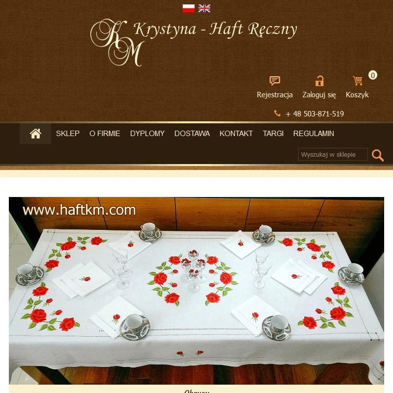 Haftowanie ręczne na tapicerce