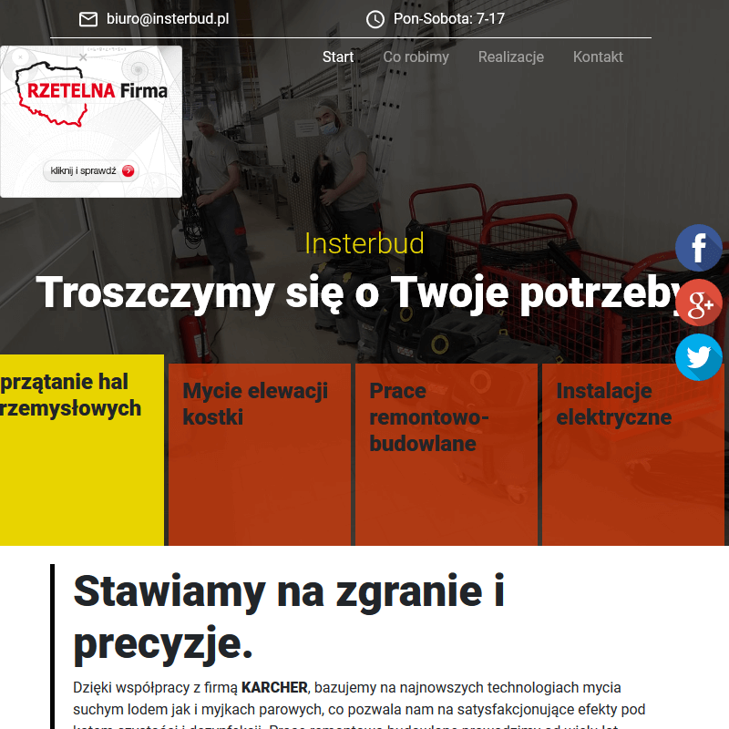 Czyszczenie hal magazynowych myjnią parową