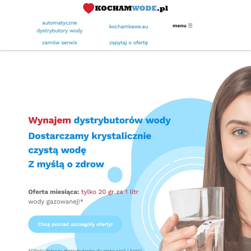 Warszawa - dystrybutor z wodą gazowaną