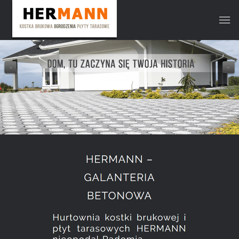 Radom - brukowa kostka mazowieckie