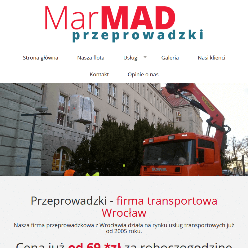 Przeprowadzki firm - Wrocław
