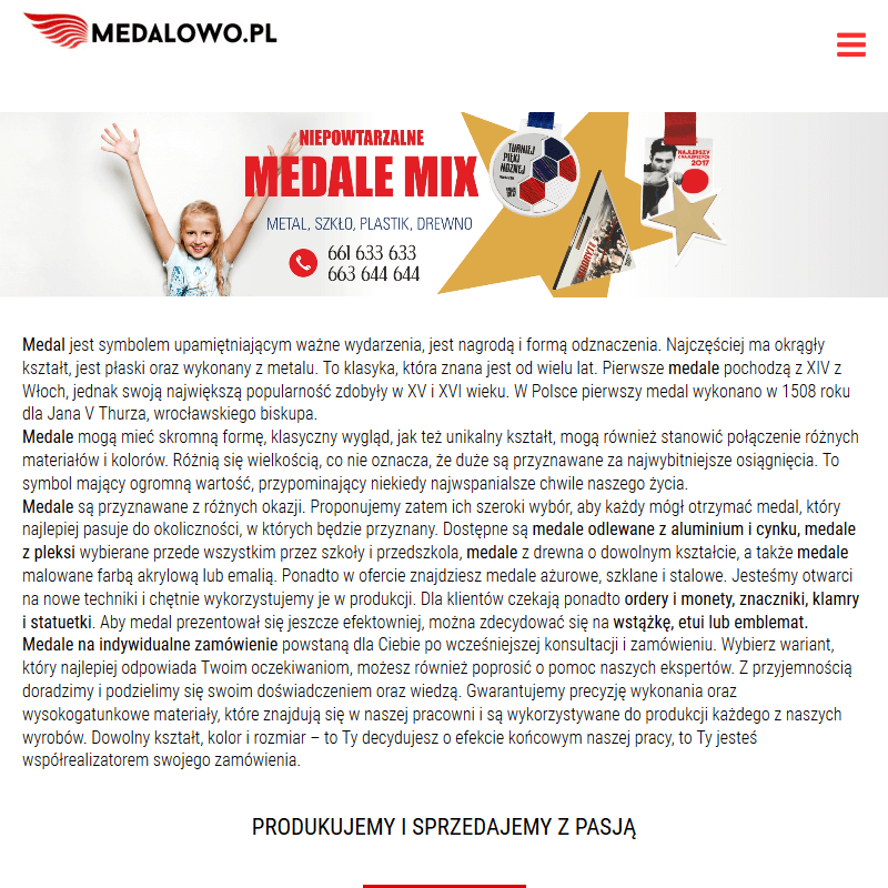 Medal z emblematem
