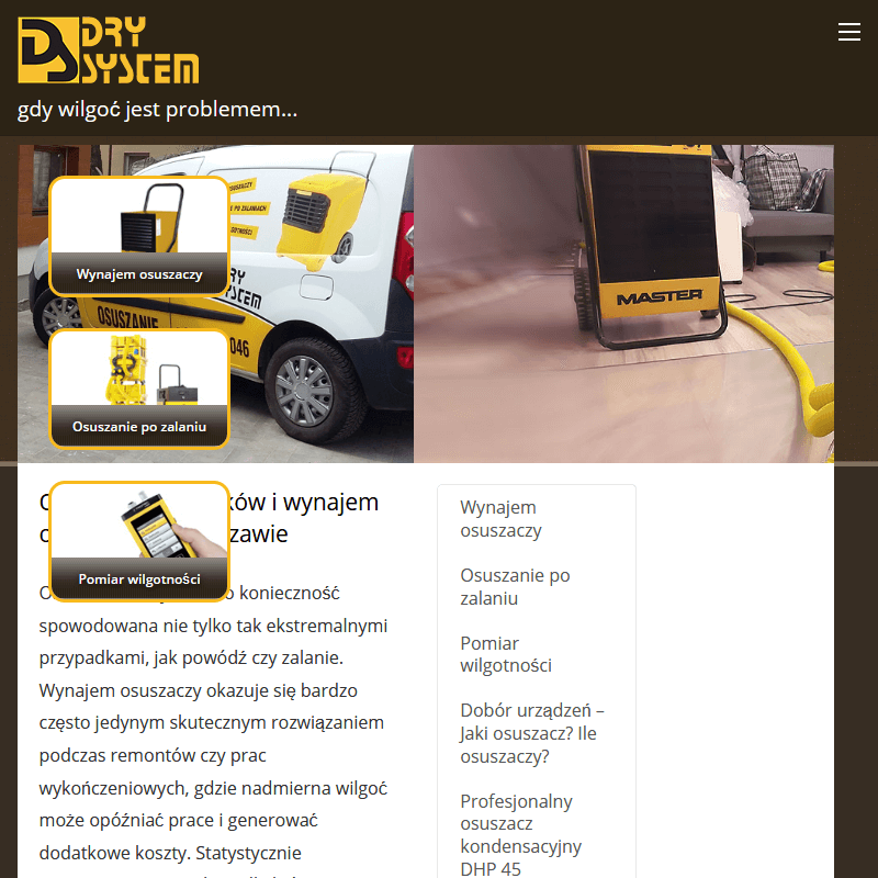 Warszawa - osuszanie