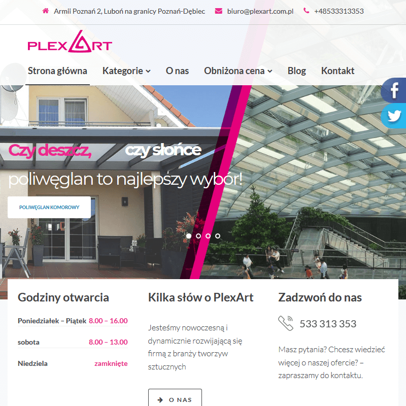 Wrocław - cięcie laserem plexi