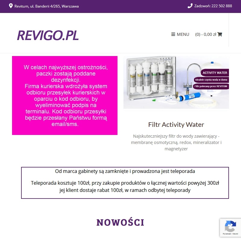 Filtr do wody weglowy