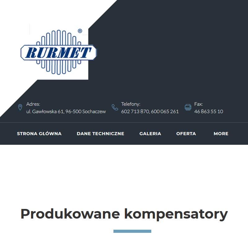 Kompensator boczny