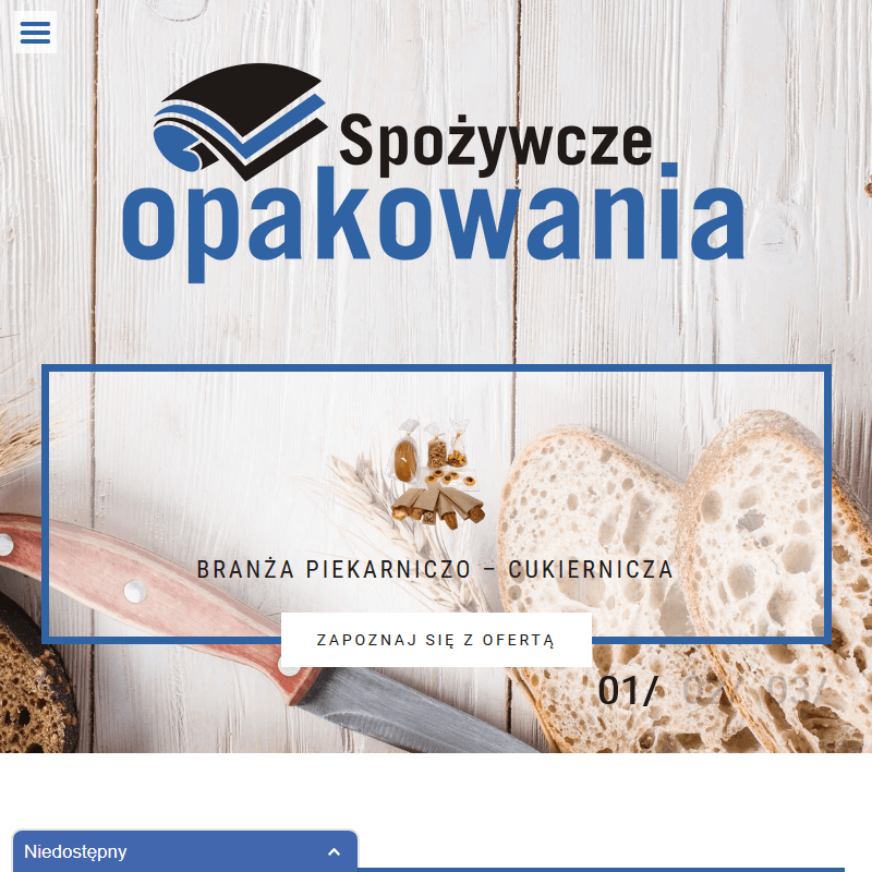 Opakowania do ciastek - poznań