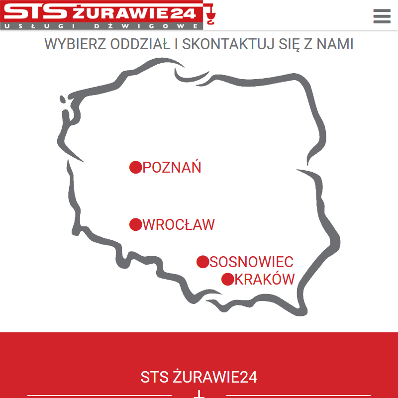 Wynajem dźwigu - Tarnów