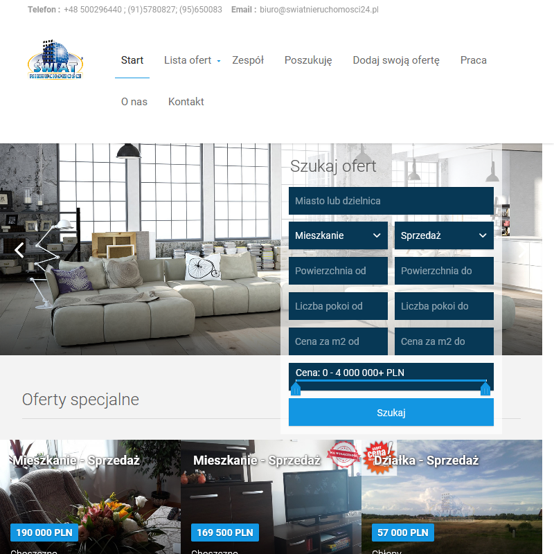 Mieszkanie na wynajem w Choszcznie