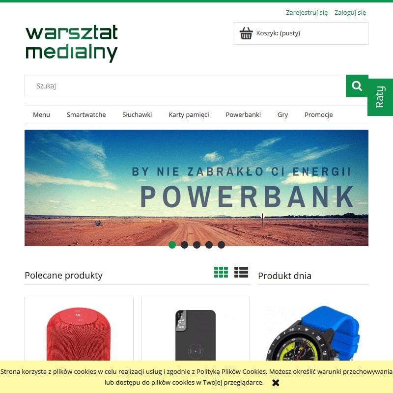 Powerbank z funkcją ładowania bezprzewodowego